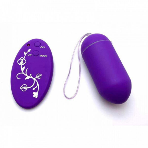 HUEVO VIBRADOR CONTROL REMOTO INALAMBRICO VIOLETA